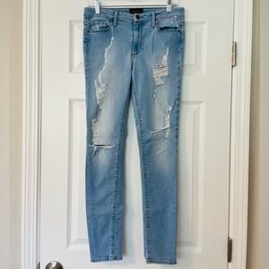 Black Orchid Distressed Skinny Jeans